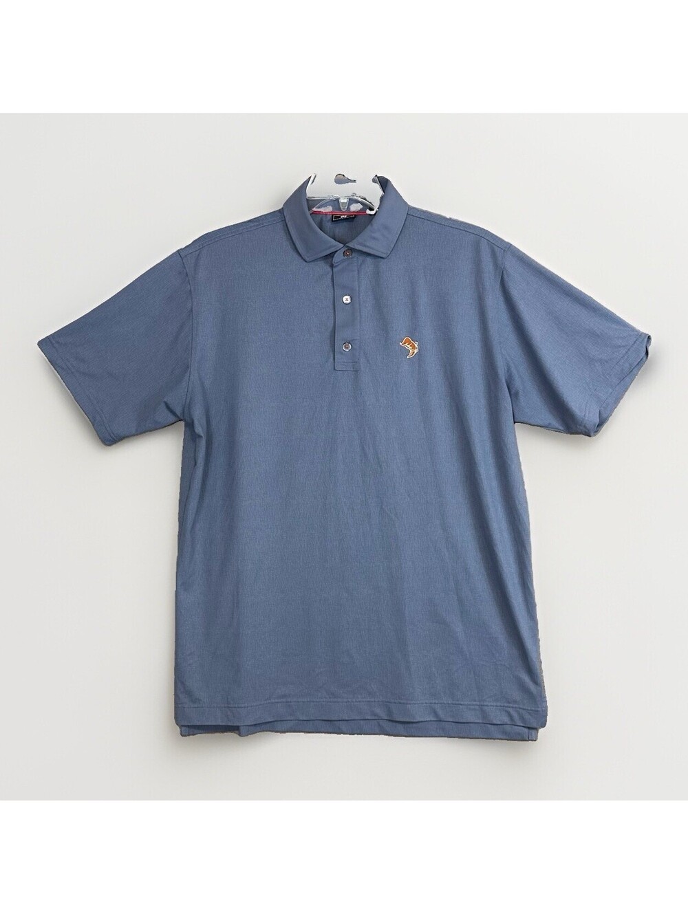 FJ Boot Ranch Golf Shirt Foot Joy Fredericksburg TX Polo Mens L Performance